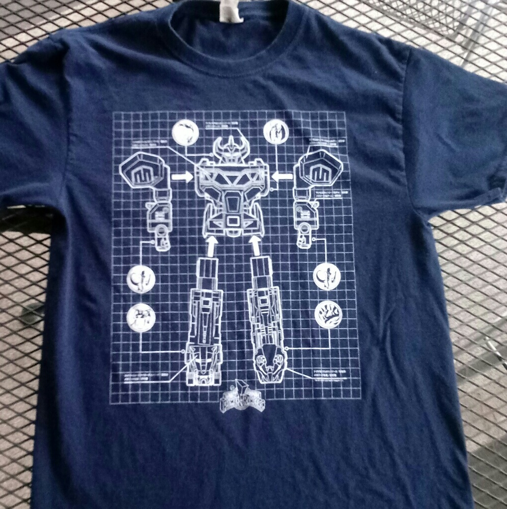 Mighty Morphin Power Rangers T shirt
